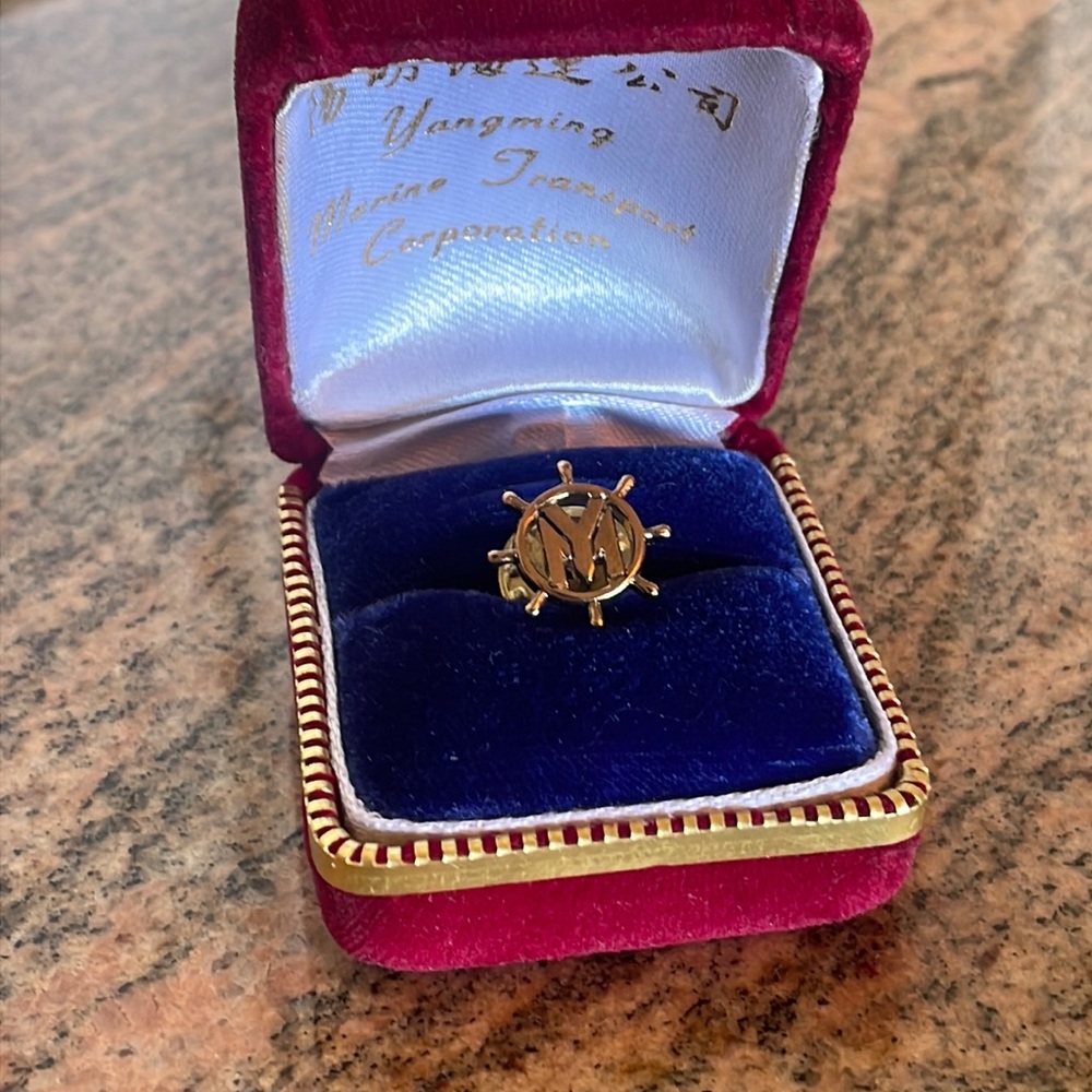 Authentic Yangming Marine Transport Corporation Lapel Pin